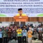 foto istimewa:Wakil Bupati Banggai Drs H.Furqanuddin Saat Bacakan sambutan Bupati 