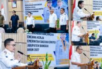foto istimewa : Bupati Ir H.Amirudin.SP.MM.MP dalam penyampaiannya pada saat Buka Forum Perangkat Daerah RKPD 2027