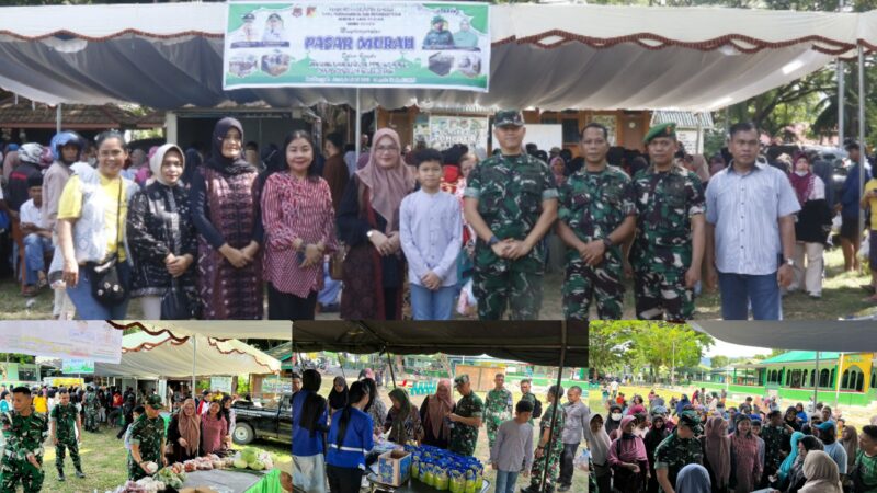 foto istimewa : Dandim 1308/LB Letkol Inf Cepi Kartiwa.S.Pd tinjau langsung Bazar Murah Ramadhan 1447H 