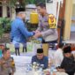 foto istimewa : Tampak Kapolres Banggai Langsung Sambut Bupati Ir H.Amirudin.SP.MM.MP tiba di rumah jabatan nyan