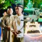 foto istimewa : Bupati Ir.H.Amirudin.SP.MM.MP saat Lepas Peserta Pawai Takbiran Didampingi Ketua PHBI Rifai Mahiwa 