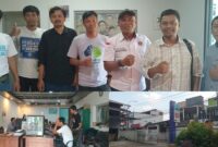 foto istimewa : Tampak Teman teman Pengurus Anggota PWI dan pengurus IJTI Kudus dan Awak media gNews.co.id saat berada di ruang Redaksi Sekertariat PWI Kudus 