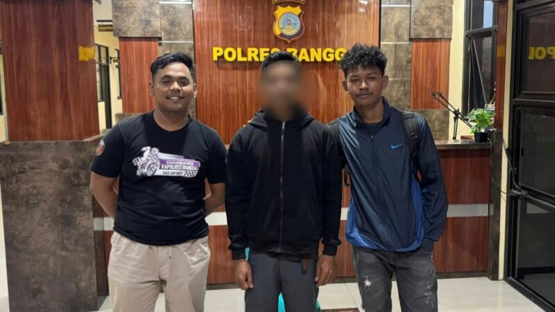 foto istimewa : Tim Resmob Tangkap HA27 pelaku aniyaya istri sirih