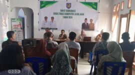 Pemkab Gelar Rakor Kabupaten Layak Anak 2026, Bupati Tekankan Tanggung Jawab Bersama (foto:Ist)