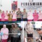 foto istimewa : Kapolda Sulteng bersama Ketua Bhayangkari resmikan Gedung SPPG dan Dukung Program MBG