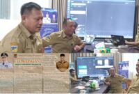 foto istimewa : Sekertaris Bappeda Abdullah Djafar Bersama Kepala Bidang Infrastruktur dan Lingkungan Hidup, Sahbudin Dayanun, ST., M.Eng, memantau langsung proses pemasukan berkas oleh calon Tenaga Pendamping Kecamatan (TPK) di Kantor Bappeda 