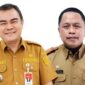 foto istimewa : Sekda Banggai Ir Moh.Ramli Tongko.S.Sos.M.Si,Bersama Kaban BKD Farid Hasbulla Ada satgas Pemantau WFH.