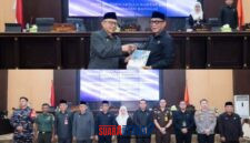 foto istimewa : Wabup Drs H Furqanuddin.MM, Serahkan berkas LKP 2025pada Ketua DPRD Sarifudin Tjadtjo serta para unsur Forkopimda 