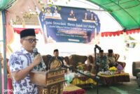 Bupati Buol Risharyudi Triwibowo hadiri Hadiri Halal Bihalal di Lokodoka, Kamis (09/04). (Foto : Wawan Laindjong) 