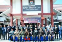 foto Istimewa : Ketua DPRD Balut Patwan Kuba.SH.MH, Bersama Selda Saiful U Urusia  dan Jakaran Unsur Forkopimda 