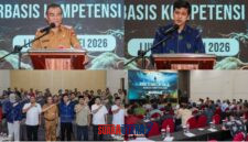 foto Istimewa : Sekda Banggai Ir Moh.Ramli Tongko.S.Sos.M.Si bersama Deputi Kepala Perwakilan Bank Indonesia Sulawesi Tengah, Miftachul Choiri,