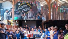 foto Istimewa : Kasi Humas AKP Saiman waliki Kapolres banggai Sampaikan Ucapan terima kasih atas kehadiran teman teman mitra polres banggai