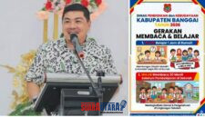 foto istimewa : Kadsidikbud Banggai Safrudin Hinelo.S.STP.M.Si Dan Plamlet Gerakan Membaca dan Belajar 2026.