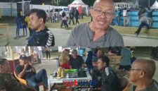 foto Istimewa : Presiden SSB Buana Nambo.M.Hadiwiyono, Ketua Panitia Syahril Hanapi,Waket Askab Banggai Sumitro Aliwu tegas Masuk Babak 32 Besar Kemanan lebih di tingkatkan di Hardiyanto Rasyid Cup 2026