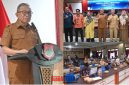 foto istimewa : Wabup banggai Drs. H.Furqanuddin.MM,Saat Buka kegiatan High Level Meeting Tim Percepatan dan Perluasan Digitalisasi Daerah (TP2DD) Kabupaten Banggai