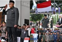 foto istimewa : Wabup banggai Drs H Furqanuddin.MM Pimpin Upacara Harkitnas dan Tabur bunga di Makam pahlawan