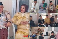foto istimewa : Sebelum dilakukan penyembelihan H.Faisal Mang Dan Istri Tercinta Ir Hj Maryam Salat serta keluarga besarnya laksanakan Doa keberkahan di hari raya iduladha 1447Hidjriah 
