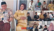 foto istimewa : Sebelum dilakukan penyembelihan H.Faisal Mang Dan Istri Tercinta Ir Hj Maryam Salat serta keluarga besarnya laksanakan Doa keberkahan di hari raya iduladha 1447Hidjriah