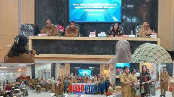 foto istimewa : Syamsul Bahri Lanta.S.STP, Saat wakili Kadisdikbud Buka Kegiatan sosialisasi ini