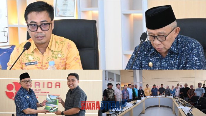foto istimewa : Wabup BanggI Drs H.Furqanuddin.MM dampingi Kaban BRIDA Andy Nursamsi saat Buka seminar