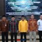 foto istimewa : Wabup Banggai Drs H.Furqanuddin.MM Bersama Ketua DPRD H.Sarifudin Tjatjo Bersama Unsur Forkopimda 