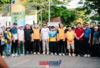 foto istimewa : Bupati Banggai Ir.H.Amirudin.SP.MP.MM Bersama Unsur Forkopimda saat Gelar May Day sambut Hari Buruh 