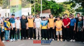 foto istimewa : Bupati Banggai Ir.H.Amirudin.SP.MP.MM Bersama Unsur Forkopimda saat Gelar May Day sambut Hari Buruh 