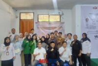 foto istimewa : Momen bersama para mahasiswa dan anggota komisioner Bawaslu banggai