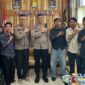 foto istimewa : Kapolres Banggai AKPB Wayan Bersama Kasat Intel dan Perwakilan Mahasiswa Untika 