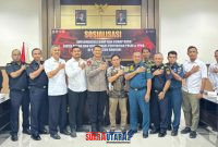 foto istimewa : Kapolres Banggai AKBP Wayan bersama para unsur Forkopimda dan peserta