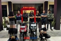 foto istimewa : TKe Dua tersangka pembobol rumah kosong antar provinsi tak berkutik di hadapan petugas 