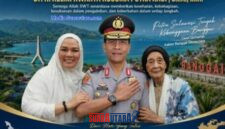 foto istimewa : Wakapolda Sulteng Brogjen Pol Dr H Kwarta Kusuma Putra Rauf.S.I.K.M.M Bersama Istri Tercinta Nanny Helmi Kwarta  serta Ibu Tercinta 