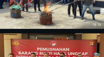 Selamatkan 62 Ribu Jiwa, Polda Sumatera Selatan Musnahkan Belasan Kilogram Ganja dan Sabu