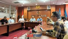 foto istimewa : Ketua PWI Bersama Sekertaris serta jajaran pengurus harian  