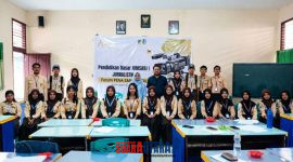 foto istimewa :Anggota PWI Banggai Reza Fauzi sebagai Narsum