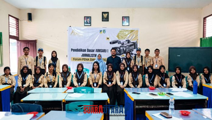 foto istimewa :Anggota PWI Banggai Reza Fauzi sebagai Narsum