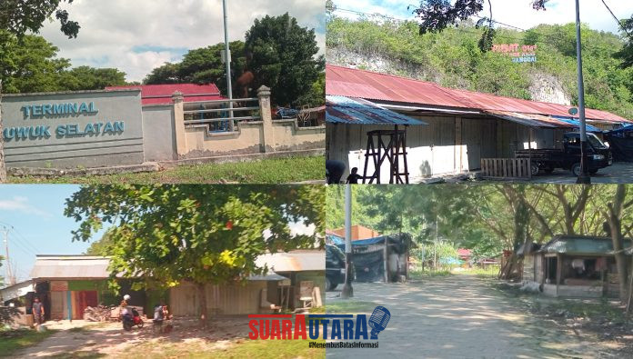 Tampak Terminal Kilo 8 saat ini menjadi perbincangan Warga/ foto istimewa