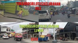 foto istimewa Kondisi Kedua Toko Grosir yang bongkar Toko jadi fungsi Gudang 