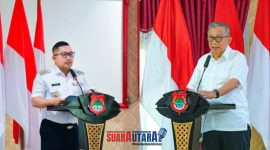 foto istimewa : Bupati Ir H.Amirudin.SP.MP.MM dan Wakil Bupati Banggai Drs H.Furqanuddin.MM 