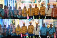 foto Wakili Bupati Drs H Furqanuddin.MM Bersama Sekda Ir Moh Ramli Tongko.S.Sos ST.M.si, Hadiri Pembukaan MTQ Sesulawesi Tengah