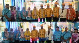 foto Wakili Bupati Drs H Furqanuddin.MM Bersama Sekda Ir Moh Ramli Tongko.S.Sos ST.M.si, Hadiri Pembukaan MTQ Sesulawesi Tengah