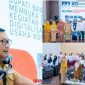 foto istimewa : Saat Bupati Banggai IR.H.AMIRUDIN.SP.MP.MM Buka pelatihan sekaligus berikan arahannya 