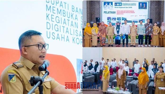 foto istimewa : Saat Bupati Banggai IR.H.AMIRUDIN.SP.MP.MM Buka pelatihan sekaligus berikan arahannya 