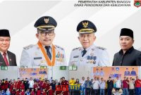 foto istimewa : Mewakili Bupati Sekda Banggai Ir H Ramli Tongko.S.Sos.ST.M.Si Saat Buka O2SN Tingkat pelajar