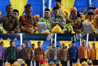foto istimewa : Wabup banggai Drs H Furqanuddin.MM saat Hadiri Penutupan MTQ di sigi