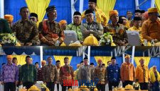 foto istimewa : Wabup banggai Drs H Furqanuddin.MM saat Hadiri Penutupan MTQ di sigi