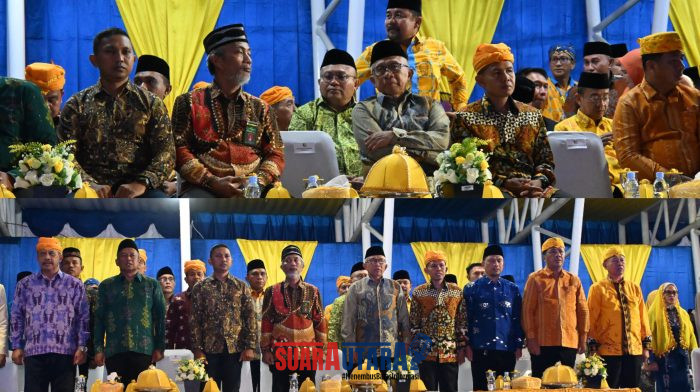 foto istimewa : Wabup banggai Drs H Furqanuddin.MM saat Hadiri Penutupan MTQ di sigi
