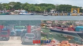 foto istimewa : Beginilah pelabuhan plengsengan yang ada di satu lokasi pelabuhan feri 