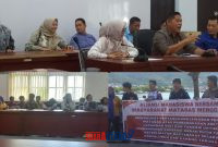 foto istimewa : Ketua Komisi II Irwanto Kulap bersama beberapa anggota Komisi II