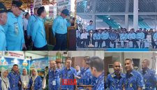foto istimewa : Saat Wapres Gibran Raka Buming Raka Buka Penas XVII di Gorontalo dan meninjau Pameran serta Ketua KTNA bnaggai Irwanto Kulap Bersama Kadis TPHP Drs Subhan Lanusi bersama jajaran Anggota KTNA Banggai